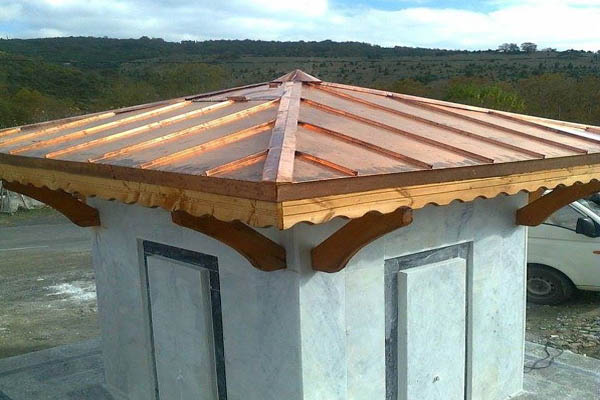 garanti çatı bakır çatı kaplama uygulaması