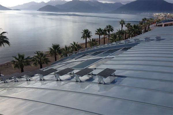 garanti çatı işmer marmaris titanyum çinko uygulaması